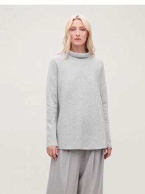 Cos A Line Top with Funnel Neck